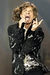 Mick Jagger performs for the first time with the Rolling Stones since L ...