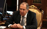 Meeting with Foreign Minister Sergei Lavrov • President of Russia