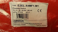 OMRON Inductive Sensor Type E2EL-X4MF1-M1 10-35 5v Boxed | eBay