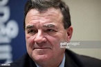 Jim Flaherty, Canada's finance minister, speaks during his press ...