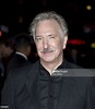Alan Rickman attends the World Premiere of "Gambit" at Empire... News ...