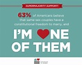 New CNN/ORC Poll Shows 63% Of Americans Support Same-Sex Marriage - The ...