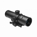 NcStar CBT Series 3.5X40 Prismatic Scope/Red Laser Mil-Dot Reticle ...