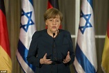 German Chancellor Angela Merkel visits Israel | Daily Mail Online