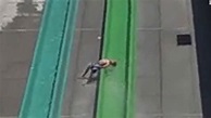 Video shows moment boy falls off water slide - CNN Video