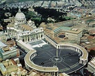 Aerial View of St. Peter’s Basilica and Square