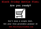 Black Friday Shopping List & Battle Plan » Thrifty Little Mom