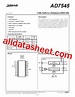 AD7545 Datasheet(PDF) - Intersil Corporation