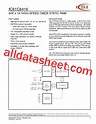 IC61C6416 Datasheet(PDF) - Integrated Circuit Solution Inc