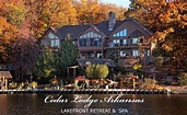Cedar Lodge is a magnificent lake-front property nestled in the Ozarks ...