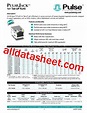 J1026F21C Datasheet(PDF) - Pulse A Technitrol Company