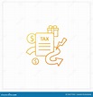 Closing Tax Loopholes Gradient Icon Stock Vector - Illustration of ...