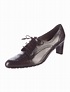 Stuart Weitzman Leather Oxford Pumps - Brown Pumps, Shoes - WSU27536 ...