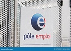Pole Emploi Sign Logo and Text Brand Building Government Agency Job ...