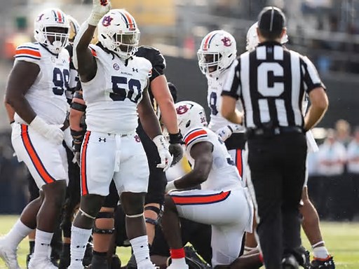 Where are five former Auburn Tigers projected to go according to College Sports Wire s final mock draft?