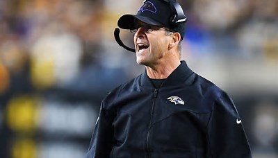 Baltimore Ravens coach John Harbaugh issues strong statement on NFL hip-drop tackle ban