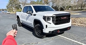 2023 GMC Sierra 1500 AT4X: Start Up, Test Drive, Walkaround, POV and Review