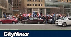 Protesters rally to protect public healthcare