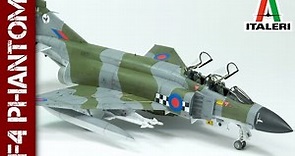 RAF F-4M Phantom FG.1 (Italeri 1:72 scale model)