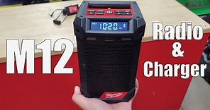 Milwaukee M12 Bluetooth Radio and Battery Charger Review 2951-20