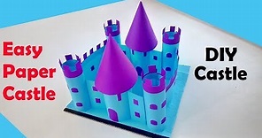 Paper Castle | DIY Castle | How To Make Paper Castle | Easy Paper Castle | DIY Castle For Kids