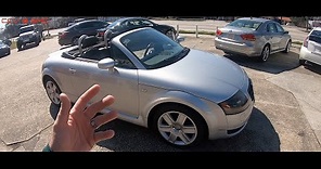 So This is a 2006 Audi TT Roadster 1.8T | POV Review & Test Drive in 2021 - For Sale Tour | CCV