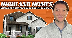 Highland Homes 40 | Kimberley Plan | Home Tour | Parks at Wilson Creek | Celina, TX
