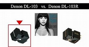 Turntable Cartridge Comparison : Denon DL-103 vs Denon DL-103R