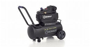 Kobalt 8-Gallon Portable 150 Electric Horizontal Air Compressor