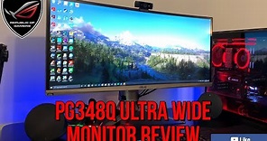 Asus ROG PG348Q 34 Inch Ultra Wide Monitor Review
