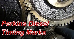 Perkins Diesel Engine Timing Marks in Full HD