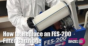 How to: Replace an FES-200 Filter Cartridge