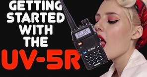 The UV-5R Explained For Beginners - Full Overview Of The Baofeng UV5R & What The UV-5R Buttons Do