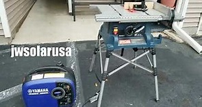 RYOBI 15 Amp 10in TABLE SAW WITH FOLDING STAND, HOW TO USE