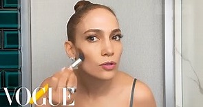 Jennifer Lopez’s Guide to Glowing Skin & Face Contour | Beauty Secrets | Vogue
