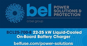 Bel Power Solutions BCL25-700-8 On-Board Battery Charger