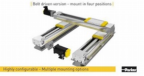 High Moment Rodless Actuator - Ball Screw or Toothed Belt Driven | Parker Hannifin