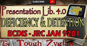 ECDIS JRC JA-9201 | Presentation Lib. 4.0 | Avoiding Detention & Deficiency | JRC ECDIS Tutorial