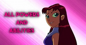 Starfire - All Powers and Abilities from DC Animation
