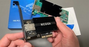 NICGIGA 10Gbit vs INTEL X540-T1! AQC113C Chipset ROCKS!