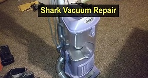 Shark vacuum cleaner troubleshooting and repair, how to replace the vacuum motor. - VOTD
