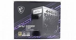 Planning to get a GeForce RTX 40 series card? - Then you ll need MSI MPG A1000G PCIE5 Power Supply