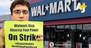 The Showdown Begins For Walmart Employees On Strike