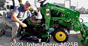 2023 John Deere 1025R CHANGES! Aerial ATV! SOLECTRAC TRACTOR! NEW Compact Tractor 3 Point Tool Box!