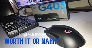 IS THIS WORTH IT?? Logitech G403 Hero UNBOXING AND REVIEW