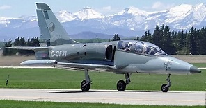Aero L-39C Albatros Takeoff, Low Pass, and Landing at Calgary Springbank Airport