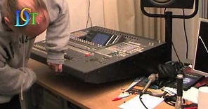 How to open your Yamaha 02R Mixingconsole and locate the backup battery