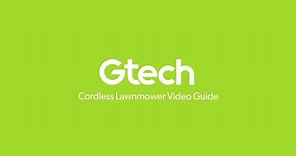 Gtech Cordless Lawnmower (CLM021 and CLM50) - How To Video Guide