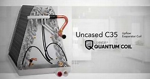 The Uncased C35 Upflow Evaporator Coil - Product Introduction