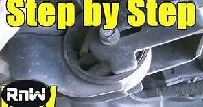 How to Diagnose and Replace a Motor Mount